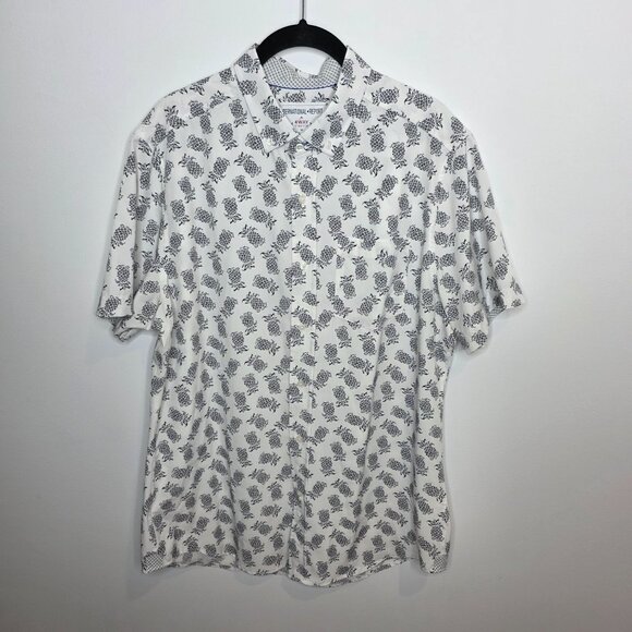 International Report Button Up Mens Large - Picture 1 of 5